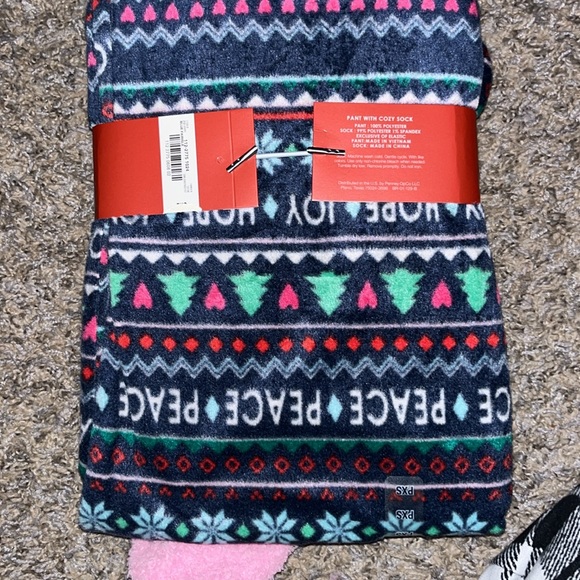 Brand new Sleep Chic Pj bottom and fuzzy sock set!! - Picture 3 of 3